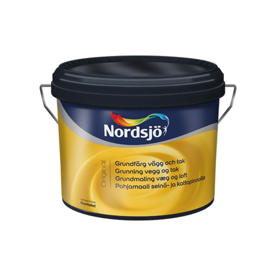 Spand med Nordsjö Original Grundmaling til væg og loft, 10 liter