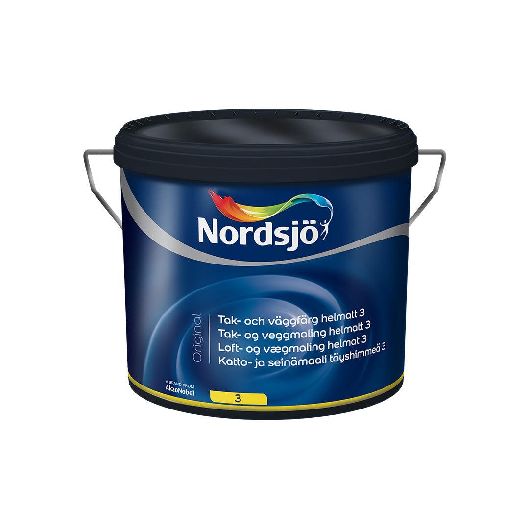 Spand med Nordsjö Original Loft- og Vægmaling Helmat 3