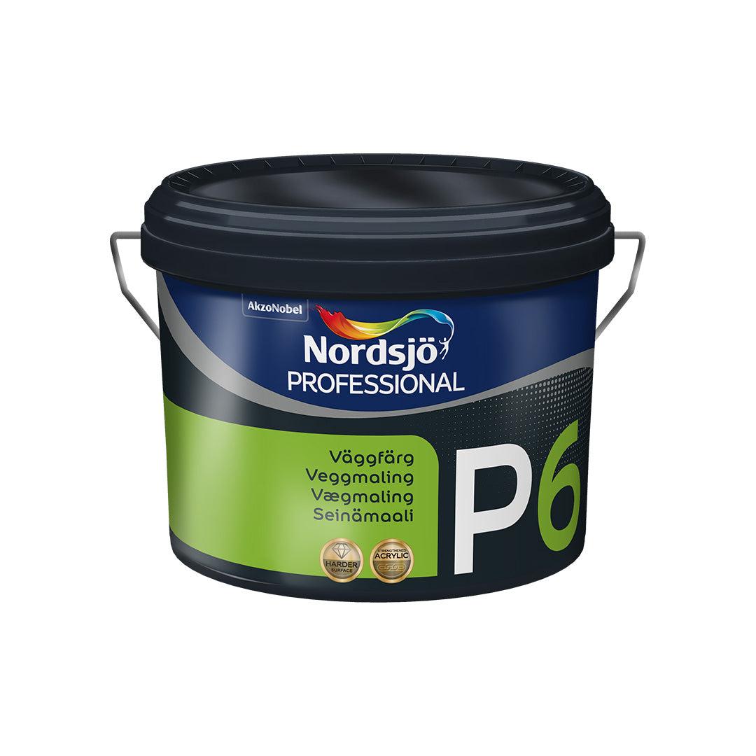 Spand med Nordsjö Pro P6 vægmaling