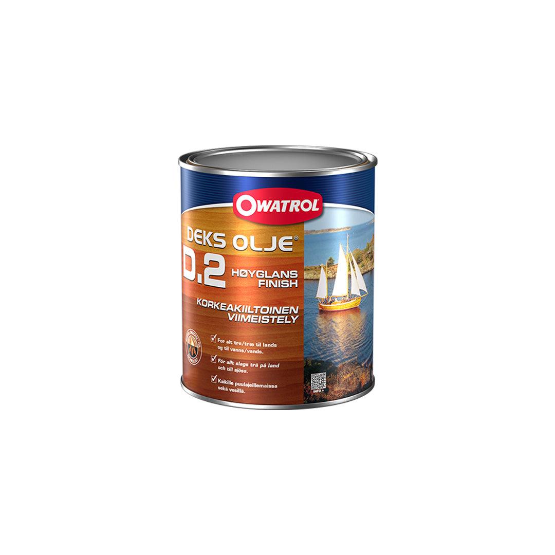 Dunk med Owatrol Deks mættende træolie D.2