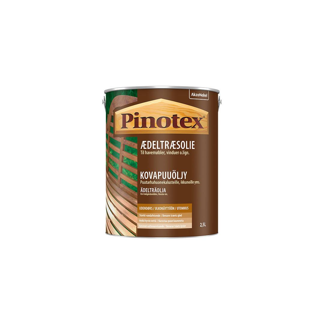 Dunk med Pinotex Ædeltræsolie i farven nyatoh