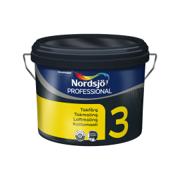 Spand med Nordsjö Pro 3 loftmaling, 10 liter, hvid
