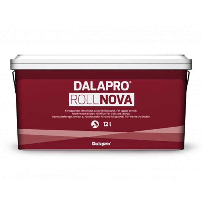 Spand med Dalapro Nova Allround medium rullespartelmasse 12 liter